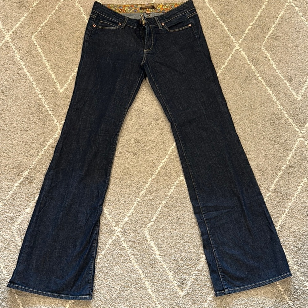 Women's Paige Dark Blue Jeans